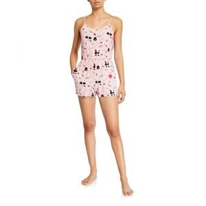 Alice + Olivia X Morgan Lane pink Cassia flutter romper size 12